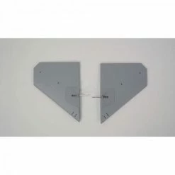Wholesale ❤️ E Flite Stabilator Set - Gray: F-16 Falcon 80mm 😍