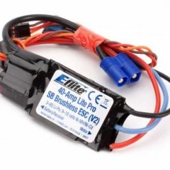 Best deal 🎉 E Flite 40 Amp Lite Pro Switch-Mode BEC Brushless ESC (V2) 👏