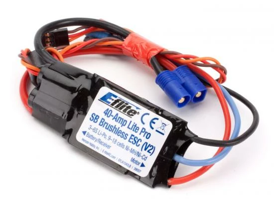 Best deal 🎉 E Flite 40 Amp Lite Pro Switch-Mode BEC Brushless ESC (V2) 👏