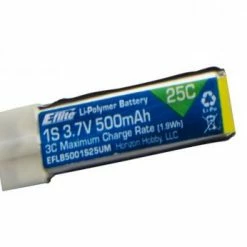 Top 10 🎉 E Flite EFlite Blade Glimpse LiPo Battery - 500mAh 1S 3.7V 25C 👍
