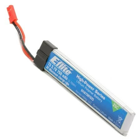 Cheapest βοΈ E Flite 750mAh 1S 3.7V 25C LiPo Battery π€©