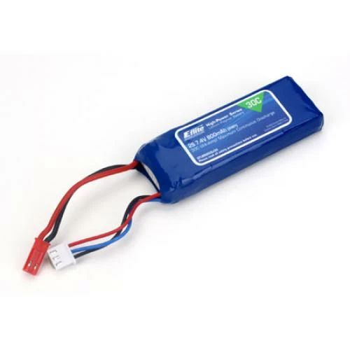 Flash Sale π E Flite 800Mah 2S 7.4volt 30C Li-Po 18Ga W/JST Connector β