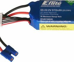 Deals ❤️ E Flite 22.2v 6S 910mAh LiPo Battery For Blade 270 CF X ** CLEARANCE ** 🔥
